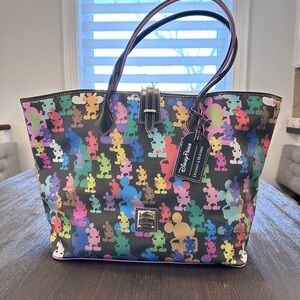 Disney Dooney & Bourke Mickey Mouse 10th Anniversary Tote
